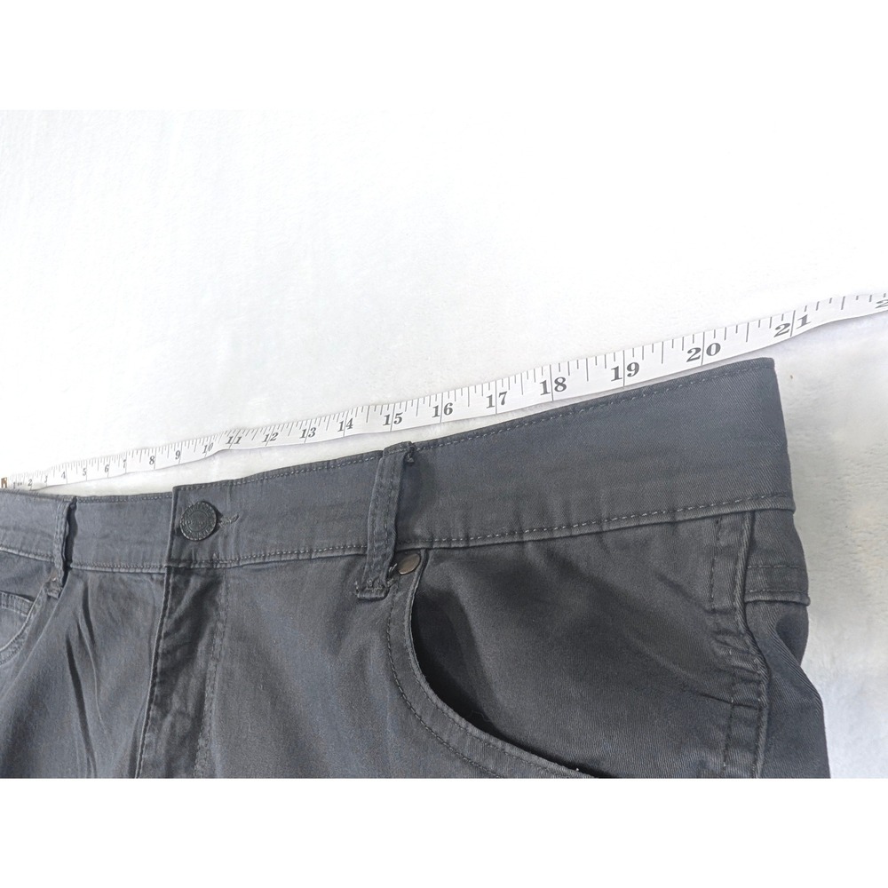Wrangler Retro Slim Straight Charcoal Gray Pants 40x34 Fits 41 Mens Stretch - Picture 8 of 11